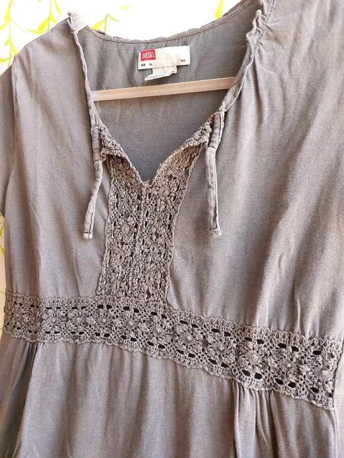 Robe d'été Diesel – XL – Gris – État : Excellent - photo numéro 3