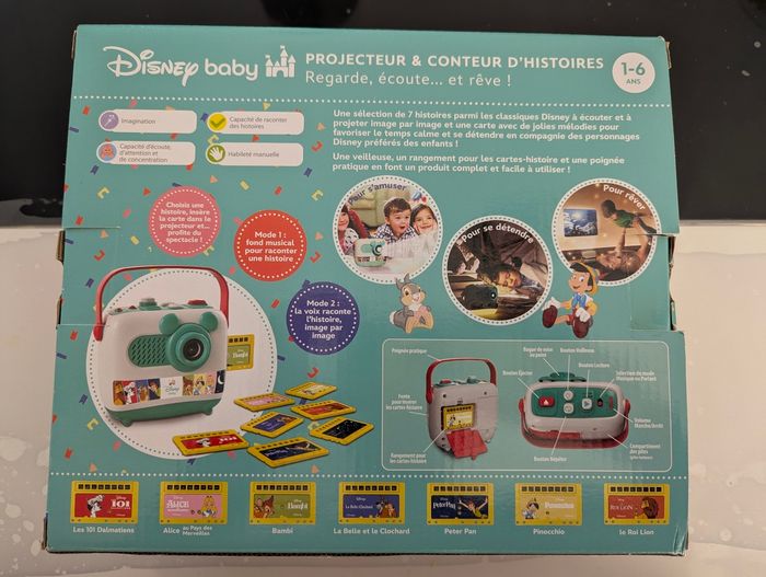 Projecteur et conteur d'histoires Disney baby - photo numéro 2