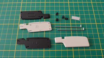 Lot pièce détachée fascicule numéro 79 n°79 Porsche 911 Carrera RS 2.7 1/8 1/8ème Altaya