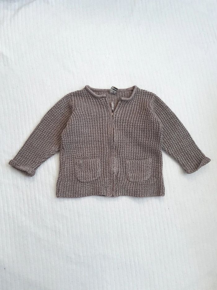 Gilet en maille Tape à l'oeil 18 mois