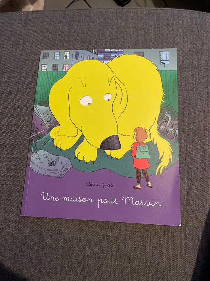 Album jeunesse Une maison pour Marvin