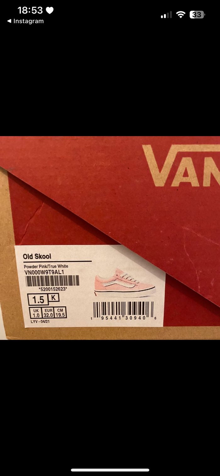 Vans rose - photo numéro 2