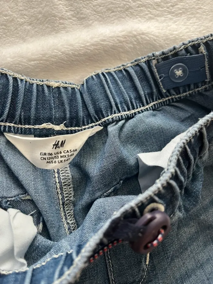 Jean jogger garçon – H&M – Taille 116 (5-6 ans) - photo numéro 3