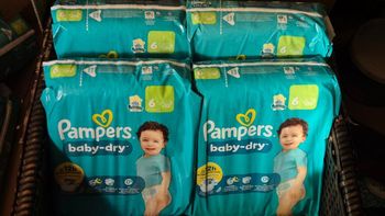 lot 4 paquets pampers taille 6