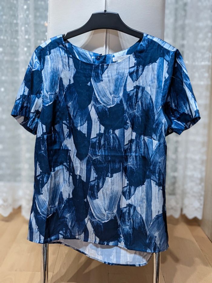 Blouse bleu