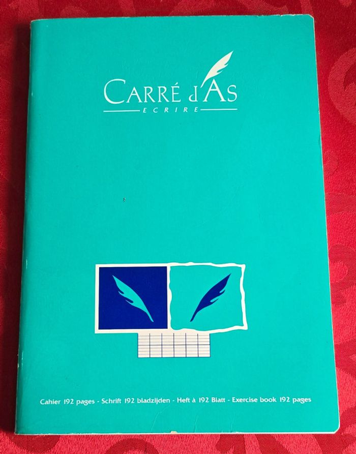 Cahier 192 pages