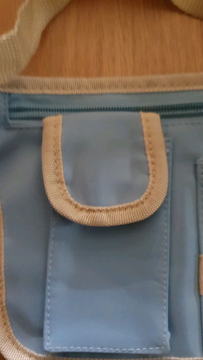 pochette banane bleu ciel - photo numéro 3