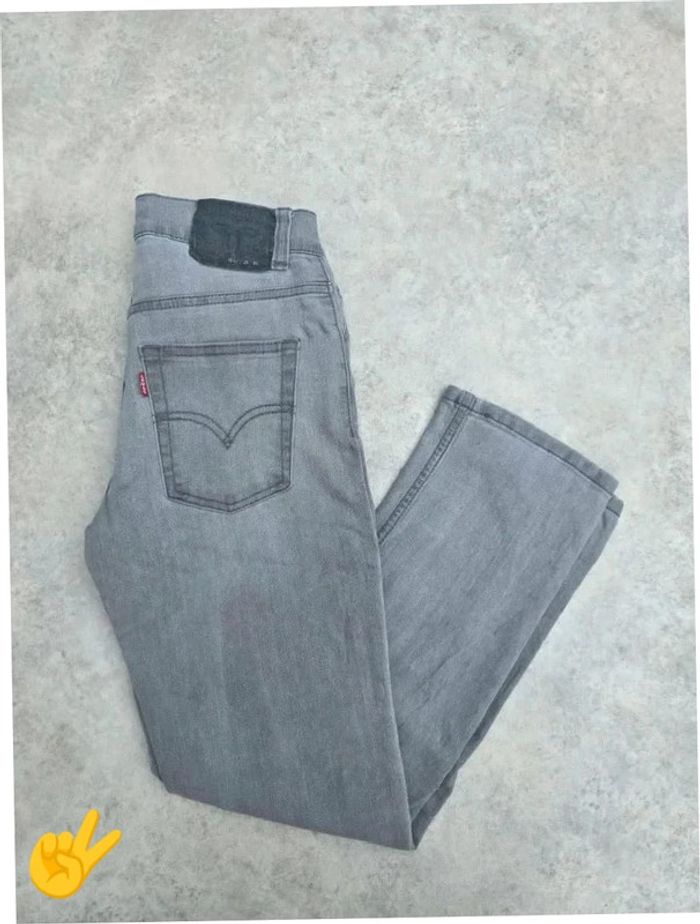 Jean Levi's 512 W24|FR34 coupe droite gris Femme-Women