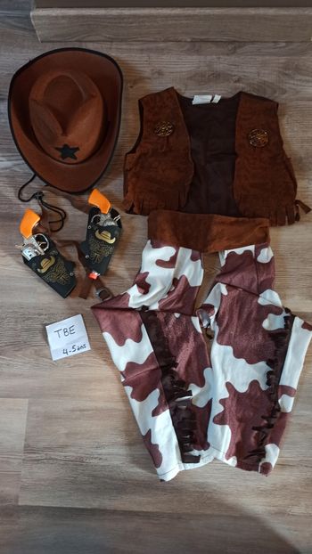 Déguisement cow-boy garçon 4 - 5 ans