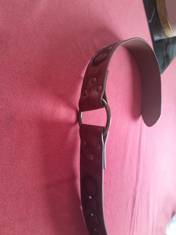 Ceinture nordique à boucle gaufrée ceinture de chevalier rétro médiévale HiiFeuer - photo numéro 7