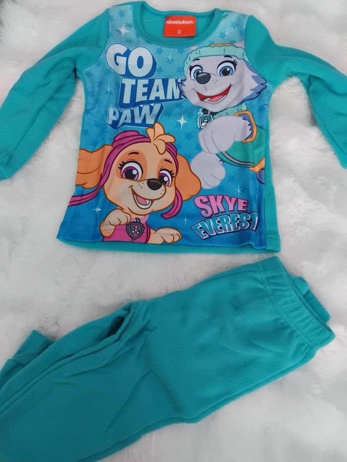 Pyjama polaire fille paw patrol, neuf avec étiquettes