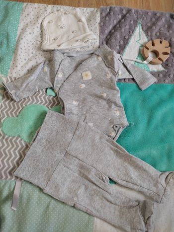 Ensemble pyjama naissance Kiabi moutons