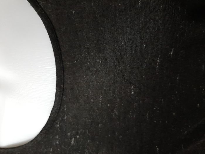 haut manches longues noir moucheté cop copine taille S - photo numéro 6