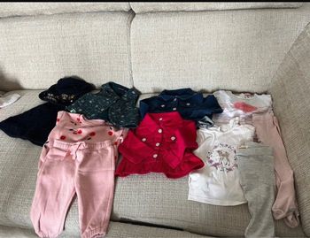 Lots de vêtements fille 6 mois