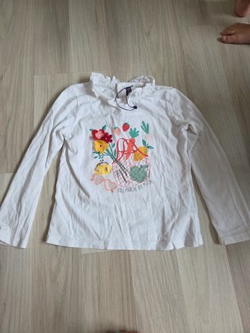 Polo blanc taille 2 ans sergent major