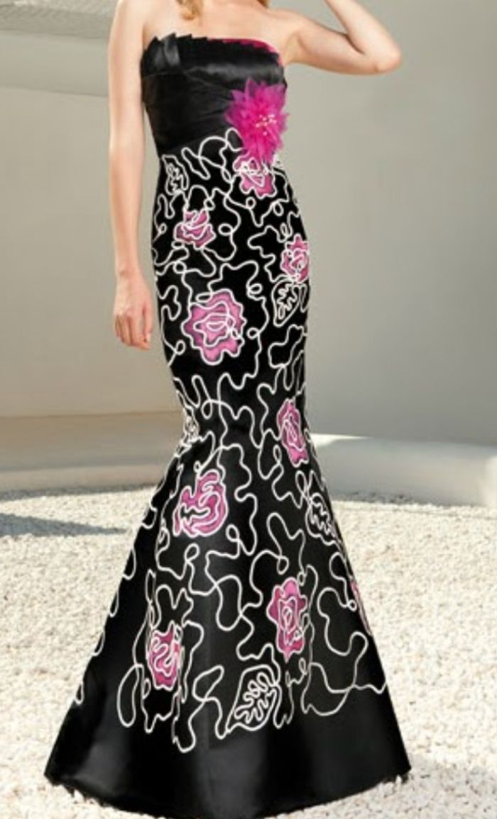 Robe longue de soirée/ fête/ mariage Sonia Peña 