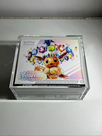 Protection acrylique pour ETB Pokémon