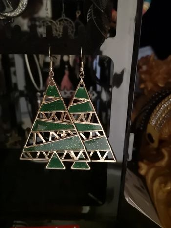 Boucles d'oreilles sapin