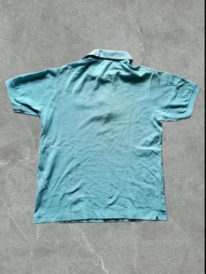 Polo Lacoste Devanlay Bleu Clair Homme Taille M Vintage Casual Chic 100 % coton - photo numéro 6