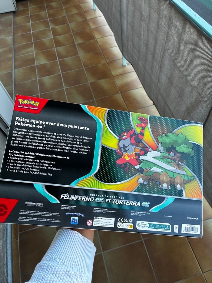 Coffret Félinferno Ex et Torterra Ex - photo numéro 4