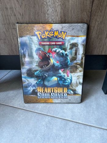 Cartes Pokémon Classeur Portfolio HeartGold SoulSilver HGSS Base 2010