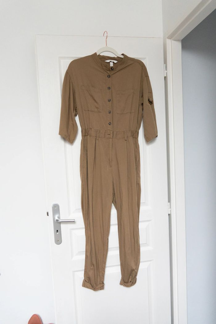 Superbe combinaison chic et légère H&M couleur kaki - idéale printemps/été