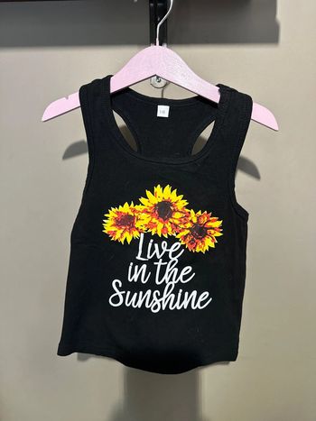 T-SHIRT débardeur fille 8 ans