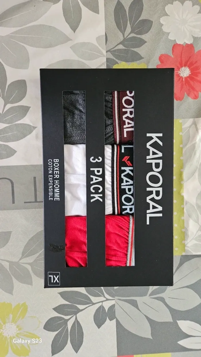 Pack 3 caleçon kaporal neuf