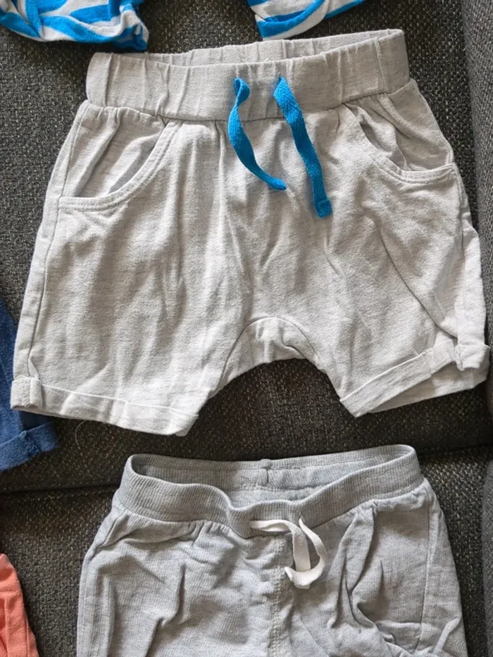 Lot de 7 shorts bébé garçon 74 cm - photo numéro 5