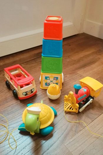 Lot jouets Fisher Price vintage