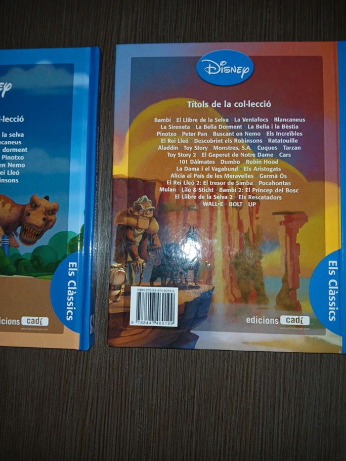 Lot de deux livres disney version espagnol - photo numéro 6