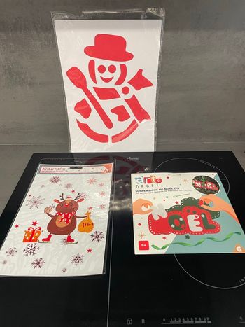 Lot de 3 objets créatifs de Noël