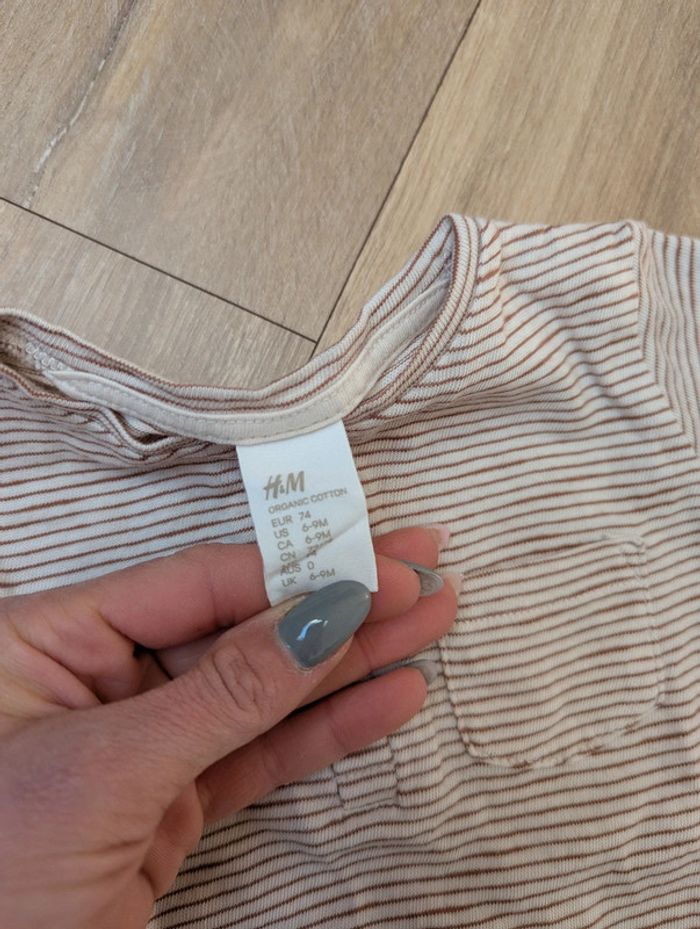 Jolie combinaison estivale h&m 12 mois - photo numéro 2