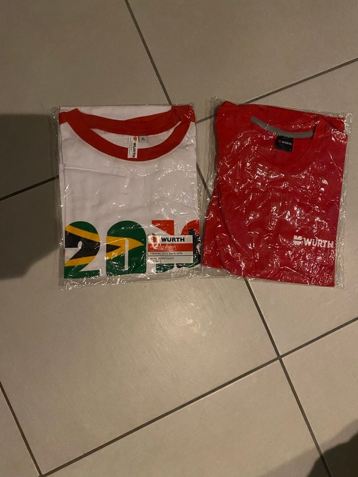 Lot de 2 tee shirts wurtembergeois