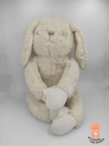 Peluche Lapin crème Scratch Simla