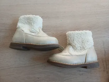 Bottine lapin moumoute