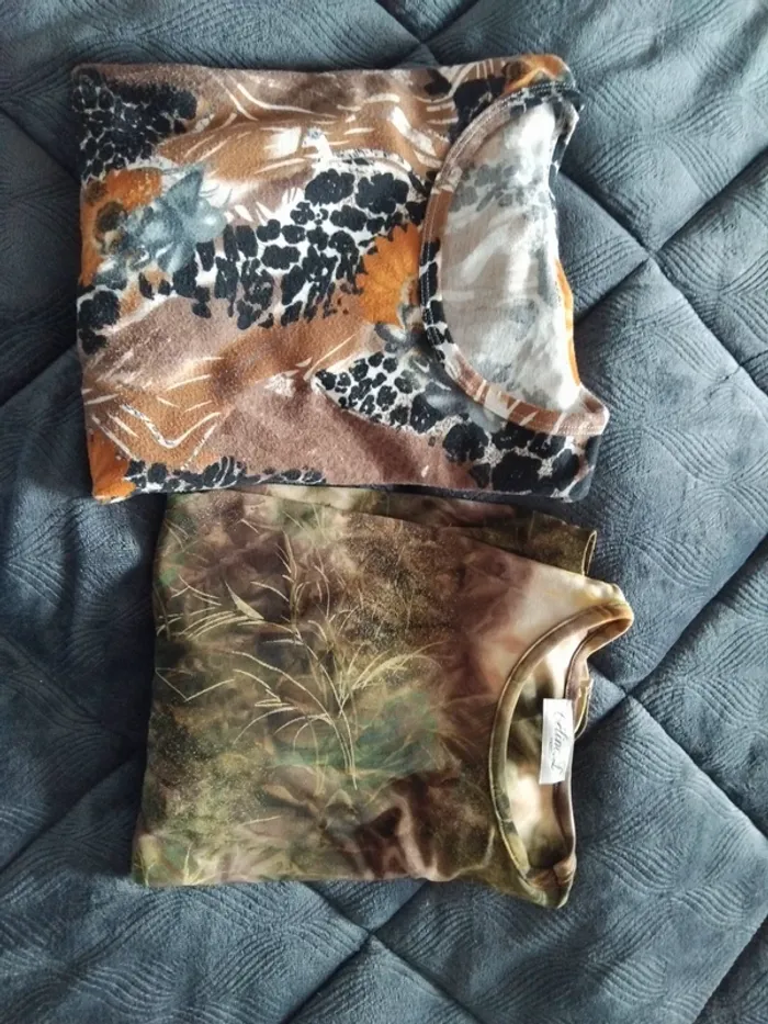Lot de 2 maillots manches longues