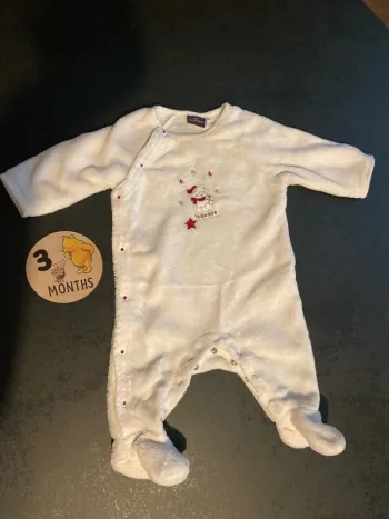 Pyjama de Noël 3 mois Sergent Major