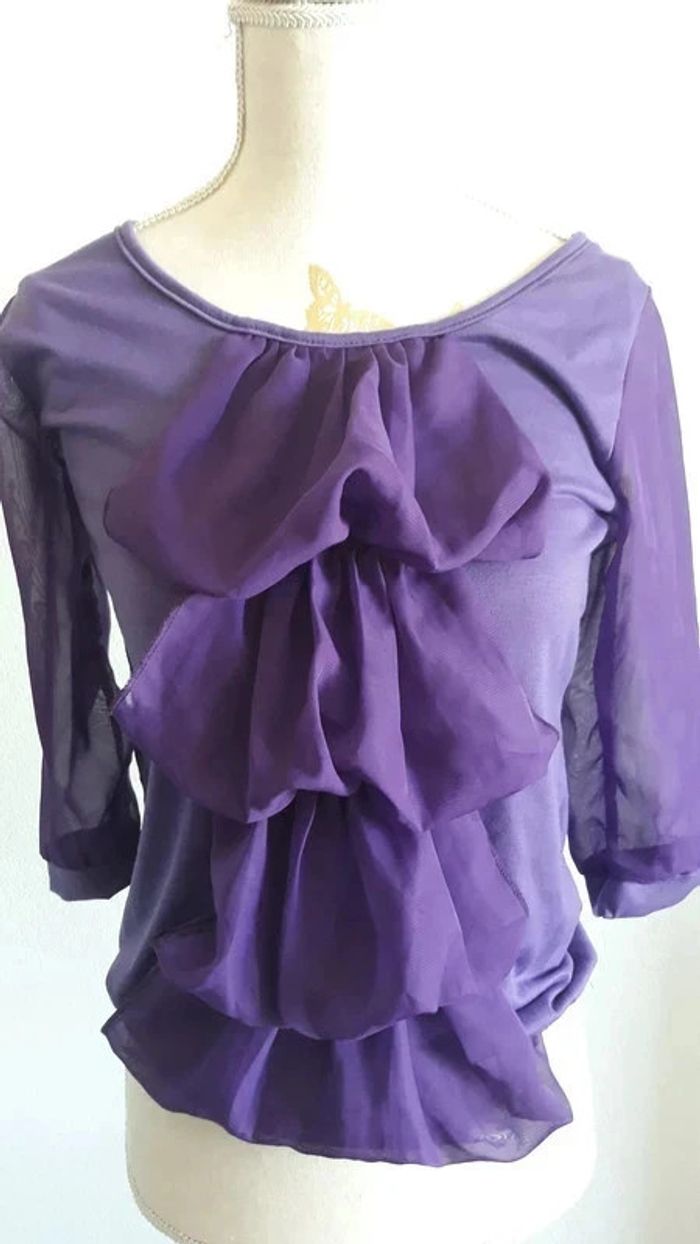 Blouse très bon état taille XS/S - photo numéro 2