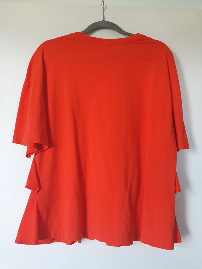 T-Shirt large à volant H&M - photo numéro 2