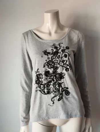 Blouse ou t-shirt manches longues avec sequins Morgan taille L