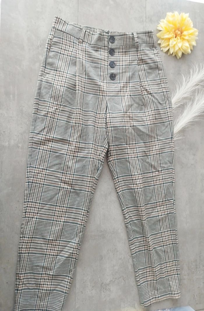 Pantalon taille haute