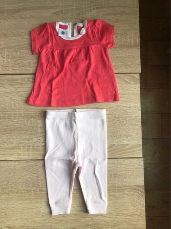 Ensemble petit bateau 3 mois