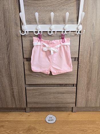 Vêtement Bébé Fille - Short rose - Orchestra - 23 mois 86 cm