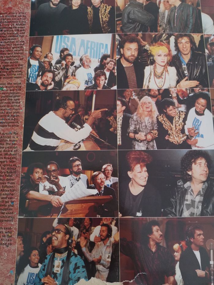 Vinyle we are the world - photo numéro 3