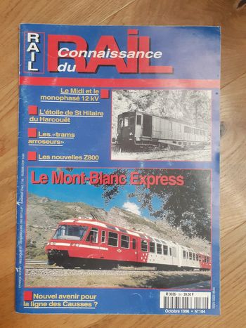 Rail n°184, octobre 1996