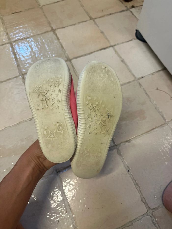 Ballerine rose corail les petits pois sont rouges 33 - photo numéro 2