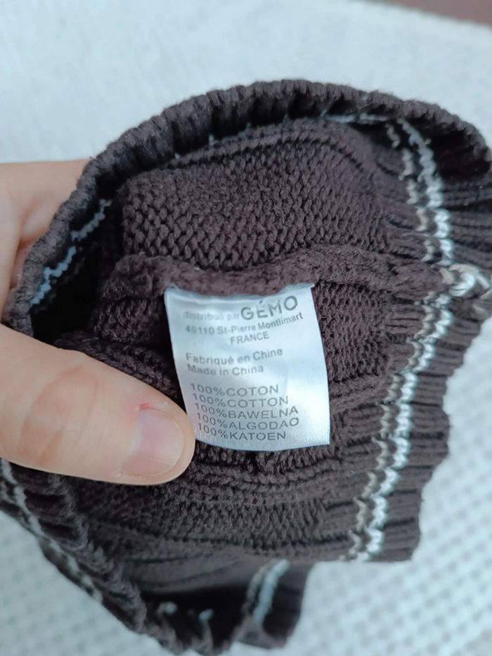 🔸 Gilet sans manches style tricot 100 % coton - Gémo 3 ans. 🔸 - photo numéro 2