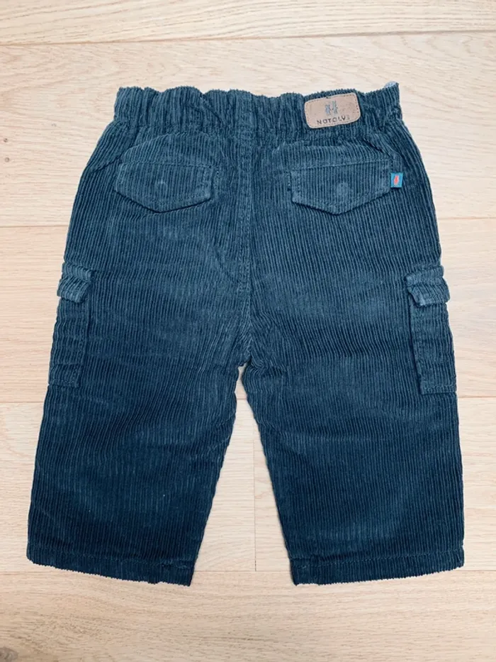 Pantalon en velours - Natalys - 9 mois - photo numéro 2