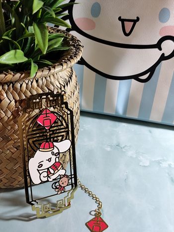 marque page en métal sanrio kawaii Cinamorole